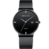 MEGALITH Mens Watches Top Brand Luxury Waterproof Wrist Watch Ultra Thin Date Quartz Watch For Men Sports Clock Erkek Kol Saati