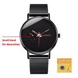 DONROSIN Men Casual Slim Mesh Steel Waterproof Sport Watch Fashion Mens Watches Top Brand Luxury Quartz Watch Relogio Masculino