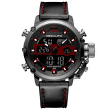 Relogio Masculino MEGALITH Sport Waterproof Watches Men Luminous Dual Display Alarm Top Brand Luxury Quartz Watch Wholesale 8051