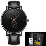 LIGE 2019 New Fashion Sports Mens Watches Top Brand Luxury Waterproof Simple Ultra-Thin Watch Men Quartz Clock Relogio Masculino