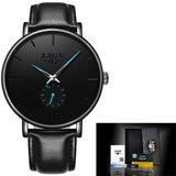 LIGE 2019 New Fashion Sports Mens Watches Top Brand Luxury Waterproof Simple Ultra-Thin Watch Men Quartz Clock Relogio Masculino