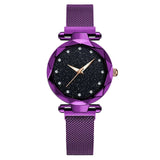 Luxury Women Watches Ladies Magnetic Starry Sky Clock Fashion Diamond Female Quartz Wristwatches relogio feminino zegarek damski