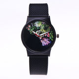 Black Flower Watch Women Watches Ladies 2019 Brand Luxury Famous Female Clock Quartz Watch Wrist Relogio Feminino Reloj Mujer