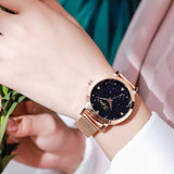 Women Dress Watches Rose Gold Stainless Steel Lvpai Brand Fashion Ladies Wristwatch Creative Quartz Clock Cheap Luxury Watches