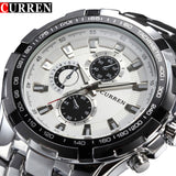 Top Brand Luxury full steel Watches Men Sports Business Casual quartz Wrist Watches Military Wristwatch waterproof Relogio SALE