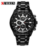 Top Brand Luxury full steel Watches Men Sports Business Casual quartz Wrist Watches Military Wristwatch waterproof Relogio SALE