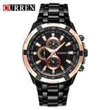 Top Brand Luxury full steel Watches Men Sports Business Casual quartz Wrist Watches Military Wristwatch waterproof Relogio SALE