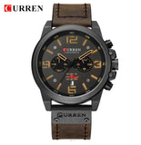 New CURREN 8314 Mens Watches Top Brand Luxury Men Military Sport Wristwatch Leather Quartz Watch erkek saat Relogio Masculino