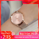 Fashion Alloy Belt Mesh Watch Unisex women's watches Minimalist Style Quartz Watch relogio feminino saat Watches for women