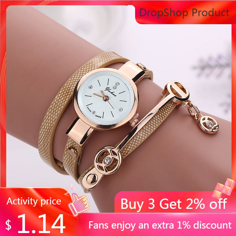 Relojes mujer 2019 Women Metal Strap Wristwatch Bracelet Quartz watch Woman Ladies Watches Clock Female Fashion Women Watches