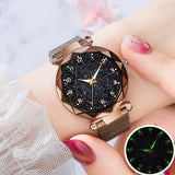 Luxury Women Watches Magnetic Starry Sky Female Clock Quartz Wristwatch Fashion Ladies Wrist Watch reloj mujer relogio feminino