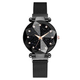 Ladies Magnetic Starry Sky Clock Luxury Women Watches Fashion Diamond Female Quartz Wristwatches Relogio Feminino Zegarek Damski