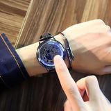 2019 New Casual Fashion Elegant Lady Quartz Bracelet Women Wristwatch LED Jewel Lucky Clover Stainless Steel Case Montre Femme