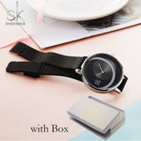 SK Fashion Luxury Brand Women Quartz Watch Creative Thin Ladies Wrist Watch For Montre Femme 2019 Female Clock relogio feminino