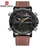 NAVIFORCE Men Watches Top Brand Men's Date Waterproof Quartz Watch Male Fashion Military Sport Wristwatch Relogio Masculino