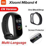 Original Xiaomi Mi Band 4 Original Newest Xiaomi Miband 4 Bracelet 3 colour Heart Rate Fitness 135mAh Color Screen Bluetooth 5.0