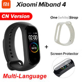 Original Xiaomi Mi Band 4 Original Newest Xiaomi Miband 4 Bracelet 3 colour Heart Rate Fitness 135mAh Color Screen Bluetooth 5.0