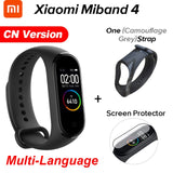 Original Xiaomi Mi Band 4 Original Newest Xiaomi Miband 4 Bracelet 3 colour Heart Rate Fitness 135mAh Color Screen Bluetooth 5.0