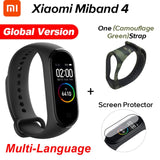 Original Xiaomi Mi Band 4 Original Newest Xiaomi Miband 4 Bracelet 3 colour Heart Rate Fitness 135mAh Color Screen Bluetooth 5.0