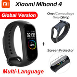 Original Xiaomi Mi Band 4 Original Newest Xiaomi Miband 4 Bracelet 3 colour Heart Rate Fitness 135mAh Color Screen Bluetooth 5.0