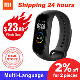 Original Xiaomi Mi Band 4 Original Newest Xiaomi Miband 4 Bracelet 3 colour Heart Rate Fitness 135mAh Color Screen Bluetooth 5.0