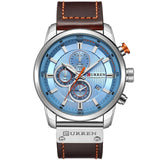 Curren Watch Top Brand Man Watches with Chronograph Sport Waterproof Clock Man Watches Military Luxury Men's Watch Analog Quartz