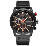 Curren Watch Top Brand Man Watches with Chronograph Sport Waterproof Clock Man Watches Military Luxury Men's Watch Analog Quartz