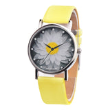 New Fashion Ladies Watch Womens Flower Casual Leather Analog Quartz Wrist Watches Quartz Clock Gifts Relogio Feminino 2019 Q60