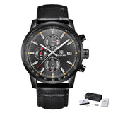 BENYAR Fashion Chronograph Sport Mens Watches Top Brand Luxury Quartz Watch Reloj Hombre saat Clock Male hour relogio Masculino