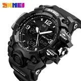 SKMEI Luxury Denim Style Sports Watches Men Fashion Digital Quartz Watch Waterproof Casual Military Wrist Watch Clock Relogio