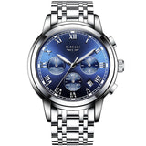 2018 New Watches Men Luxury Brand LIGE Chronograph Men Sports Watches Waterproof Full Steel Quartz Men's Watch Relogio Masculino