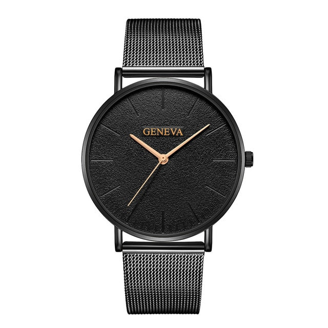 Top Brand Womens Watches Luxury Quartz Casual Watch Women Stainless Steel Mesh Strap Ultra Thin Dial Clock relogio masculino