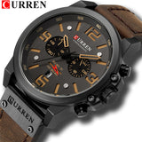 Top Brand Luxury CURREN 8314 Fashion Leather Strap Quartz Men Watches Casual Date Business Male Wristwatches Clock Montre Homme