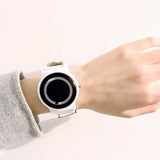 New Arrival Trend no-pointer Concept watch Simple creative brand Woman Men watches Relogio Feminino