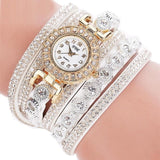 New Brand CCQ Bracelet Watches Fashion Casual Analog Quartz Women Rhinestone Watch Bracelet Watch Gift Relogio Feminino Clock #W