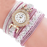 New Brand CCQ Bracelet Watches Fashion Casual Analog Quartz Women Rhinestone Watch Bracelet Watch Gift Relogio Feminino Clock #W