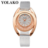 YOLAKO Women  Watches Bracelet New Quartz Clock Ladies Wristwatches Relogio Feminino Diamond Reloj Mujer Hot montre femme 533