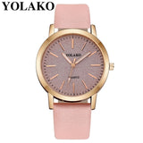 2019 Best Selling Fashion Women Romantic Starry Sky Watch Casual Luxury YOLAKO Brand Leather Rhinestone Watch Relogio Feminino