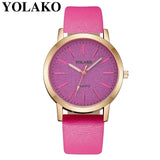 2019 Best Selling Fashion Women Romantic Starry Sky Watch Casual Luxury YOLAKO Brand Leather Rhinestone Watch Relogio Feminino