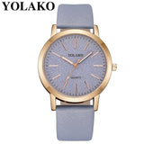 2019 Best Selling Fashion Women Romantic Starry Sky Watch Casual Luxury YOLAKO Brand Leather Rhinestone Watch Relogio Feminino