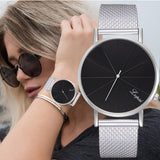 Women's Watch Famous Brand Minimalist silicone Mesh Simple Watch Women Waterproof wrist watches reloj relogio feminino