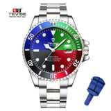 2019 Drop Shipping Tevise Top Brand Men Mechanical Watch Automatic Fashion Luxury Stainless Steel Male Clock Relogio Masculino