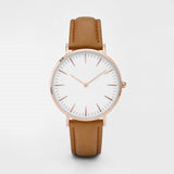 New Fashion Simple Leather Women Watches Ladies Fashion Casual Dress Quartz Watch Female Gift Clock Montre Femme Relojes Mujer