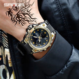 2019 New SANDA 739 Sports Men's Watches Top Brand Luxury Military Quartz Watch Men Waterproof S Shock Clock relogio masculino