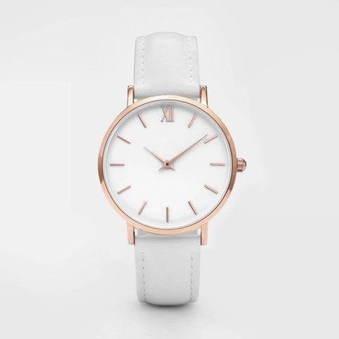 New Fashion Simple Women Watches Ladies Casual Leather Quartz Watch Female Clock Relogio Feminino Montre Femme Zegarek Damski