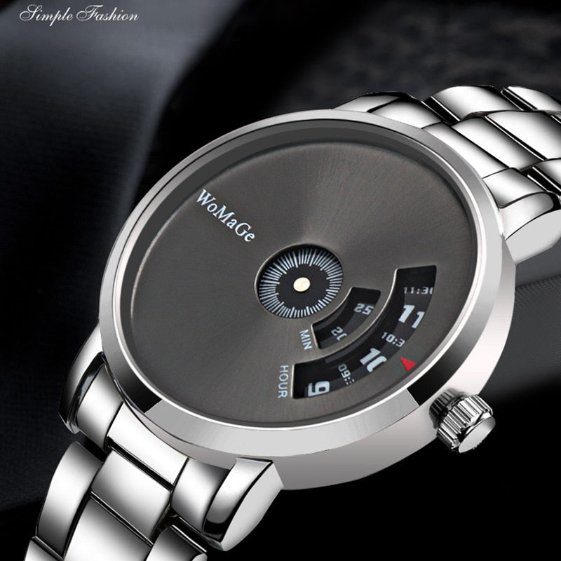 Montre Homme 2019 New Hot Sell Brand WoMaGe Wrist Watch Luxury Unique Style Men Quartz Watches Fashion Designer Male Watch