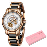 SUNKTA2019 New Listing Rose Gold Women Watches Quartz Watch Ladies Top Brand Luxury Female Watch Girl Clock Relogio Feminino+Box