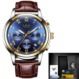 2019 New Watches Men Luxury Brand LIGE Chronograph Men Sports Watches Waterproof Full Steel Quartz Men's Watch Relogio Masculino