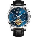 DOM Mechanical Watch Men Wrist Automatic Retro Watches Men Waterproof Black Full-Steel Watch Clock Montre Homme M-75BK-1MW